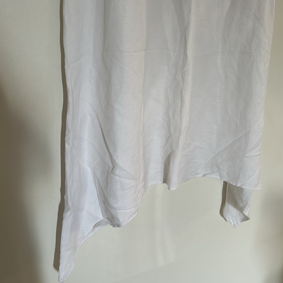 NWT Ashley Stewart Sharkbite Linen Dress - Picture 7 of 8